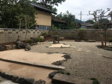 豊岡市　M様邸　庭園改修