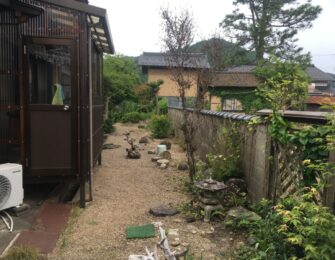 通路も整備いたしました