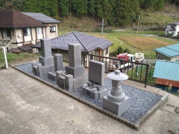 豊岡市　M様　夫婦墓建立